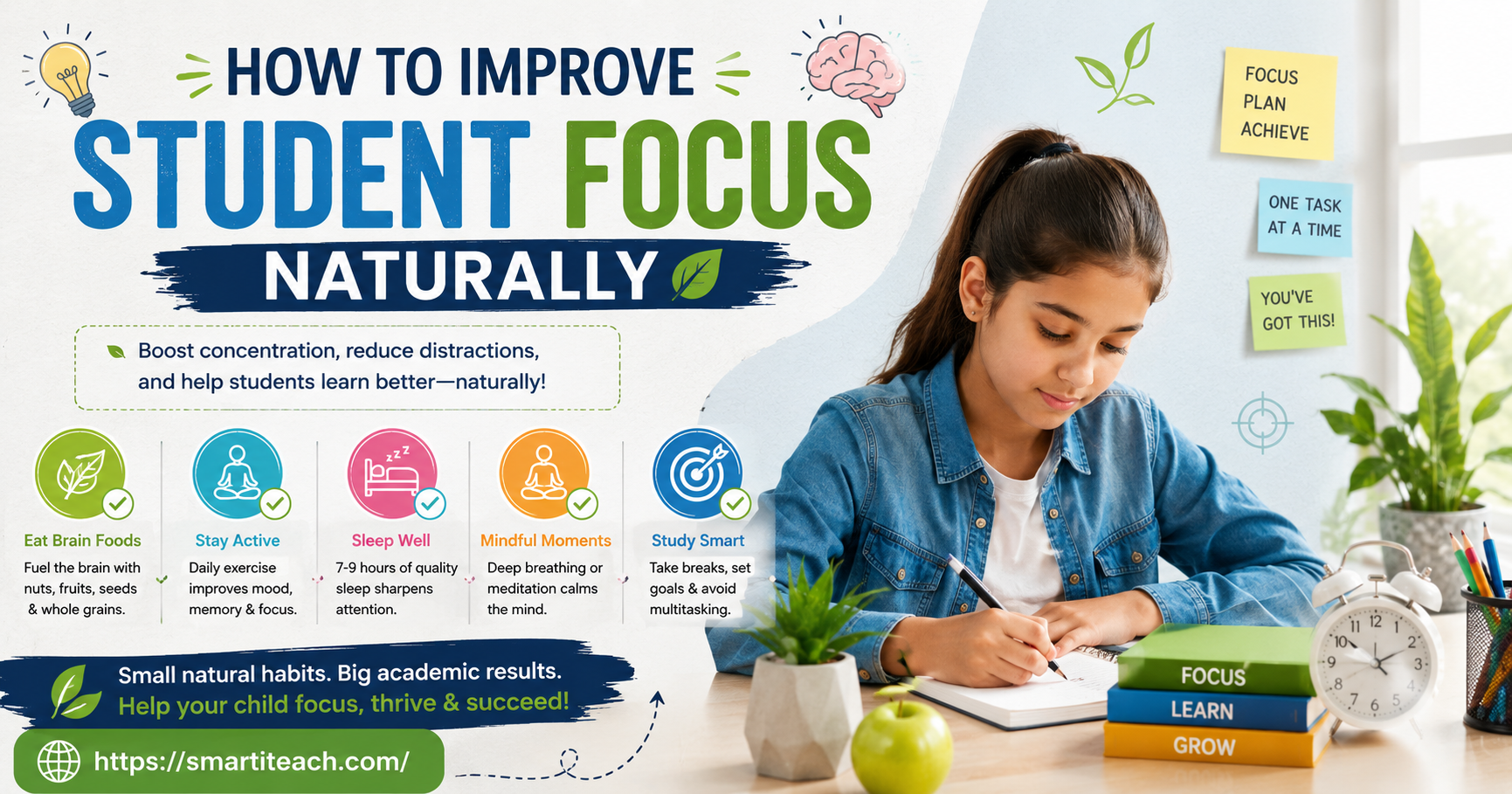 How to Improve Student Focus Naturally