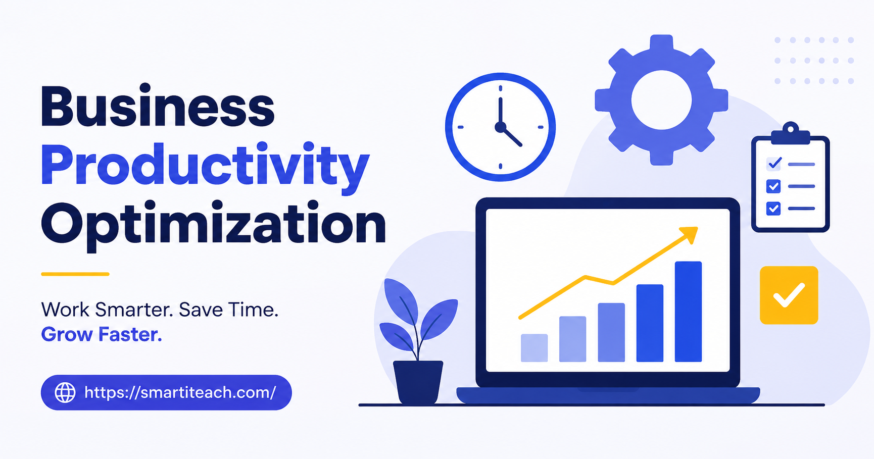 Business Productivity Growth Banner