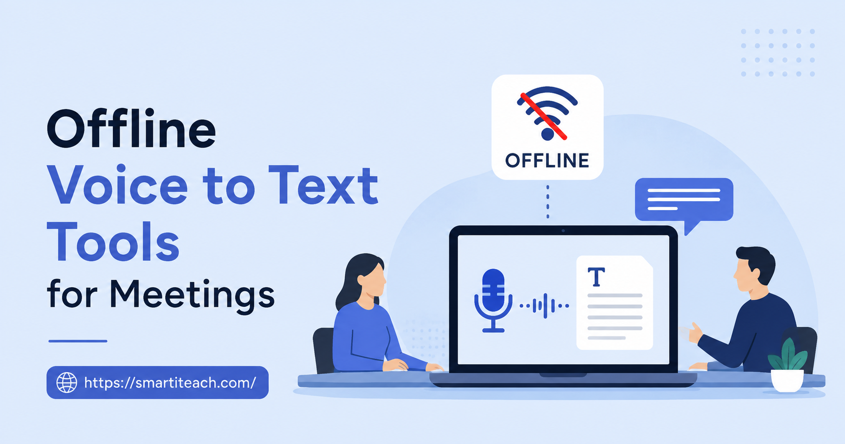 Offline Voice-to-Text Meeting Tools